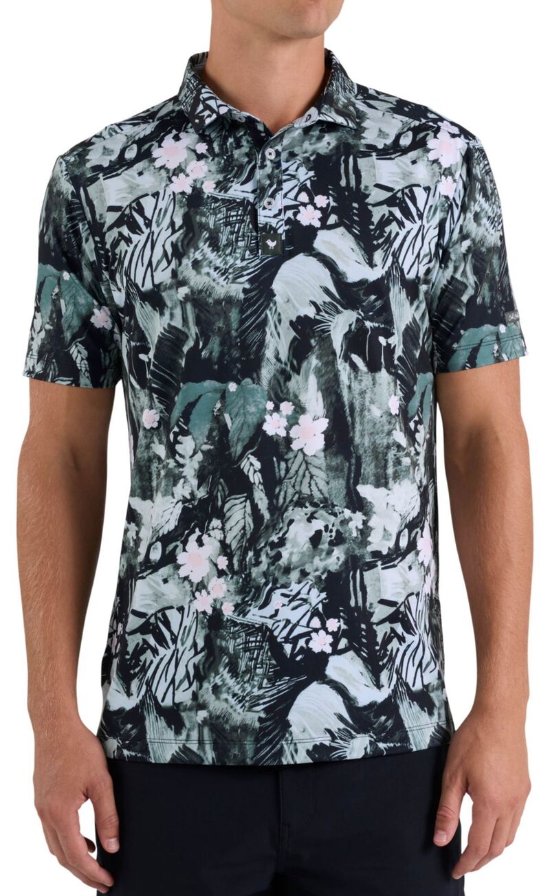 バッドバーディー メンズ トップス スポーツシャツ Bad Birdie Men\u0027s Let\u0027s Jungle Core Performance Golf Polo Let\u0027s Jungle