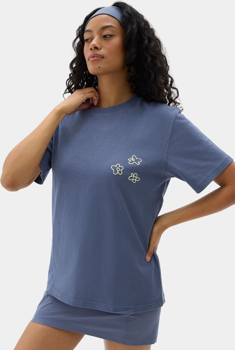 ハーフデイズ レディース トップス ティーシャツ グラフィック Halfdays Women\u0027s Oversized Graphic T-Shirt Shadow