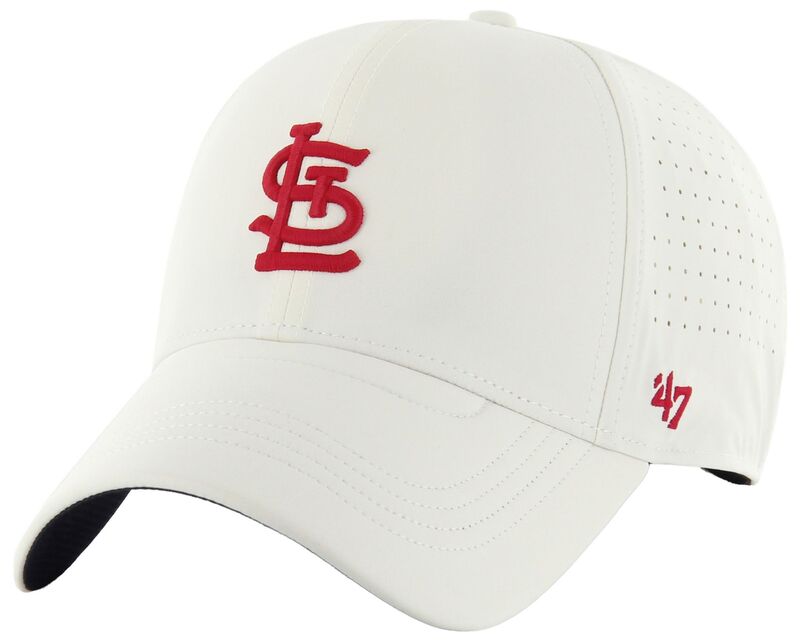 フォーティーセブン メンズ 付属物 鳥打ち帽 \u002747 Adult St. Louis Cardinals White MVP Adjustable Hat NoColor 白いこと