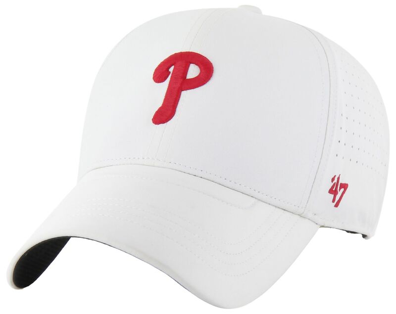 フォーティーセブン メンズ 付属物 鳥打ち帽 \u002747 Adult Philadelphia Phillies White MVP Adjustable Hat NoColor 白いこと