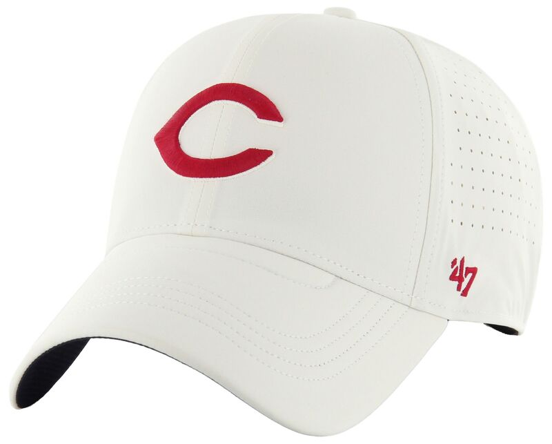 フォーティーセブン レディース 佩び物 かぶり笠 \u002747 Adult Cincinnati Reds White MVP Adjustable Hat NoColor 白いこと