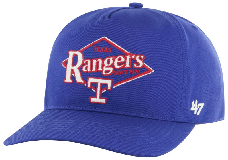 フォーティーセブン メンズ 付属物 鳥打ち帽 \u002747 Adultexas Rangers Royal Golden Diamond Hitch Adjustable Hat NoColor