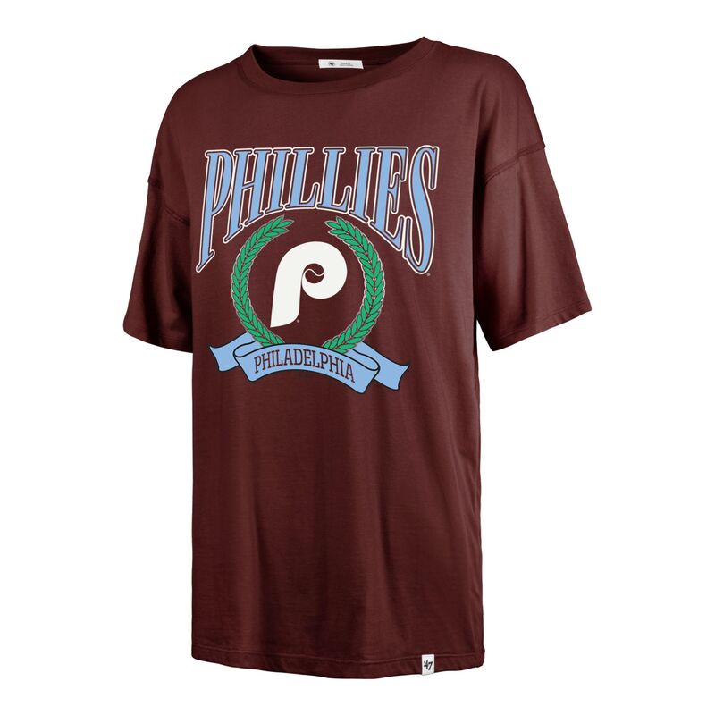 フォーティーセブン レディース トップス ティーシャツ \u002747 Women\u0027s Philadelphia Phillies Red Flaunt Sadie T-Shirt NoColor 赤いこと