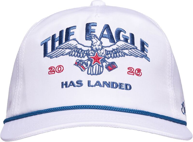 バッドバーディー レディース 添え物 かぶり笠 Bad Birdie Adultheagle Has Landed Golf Rope Hat Brilliant White 白いこと