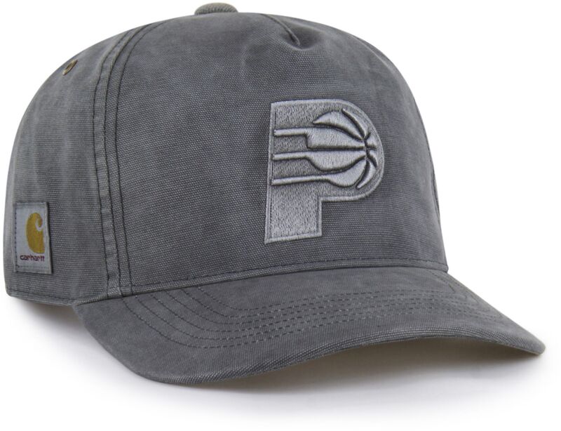 鉄道車両ハート形 レディース 添え物 かぶり笠 Carhartt x 47 Carhartt x \u002747 Adult Indiana Pacers Black Dyed Hitch Adjustable Hat NoColor 黒いこと