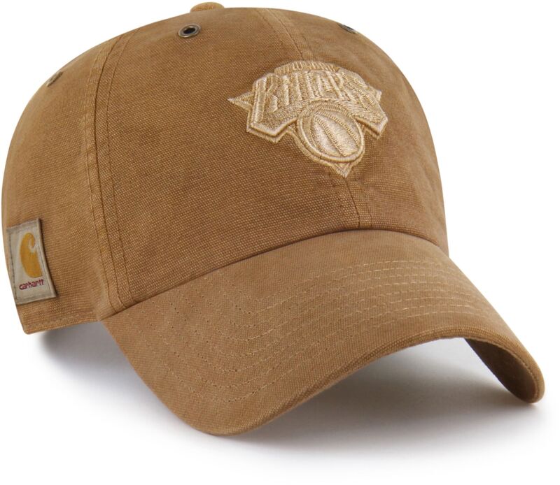 鉄道車両ハート形 レディース 添え物 かぶり笠 Carhartt x 47 Carhartt x \u002747 Adult New Yorknicks Brown Dyed Clean Up Adjustable Hat NoColor 赤銅色