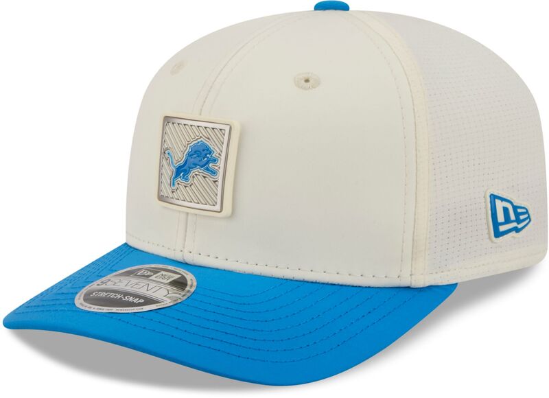 ニュー内鰓 レディース 添え物 かぶり笠 New Eradult Detroit Lions Training Camp 2026 9Seventy Adjustable Stretch-Snap Hat NoColor