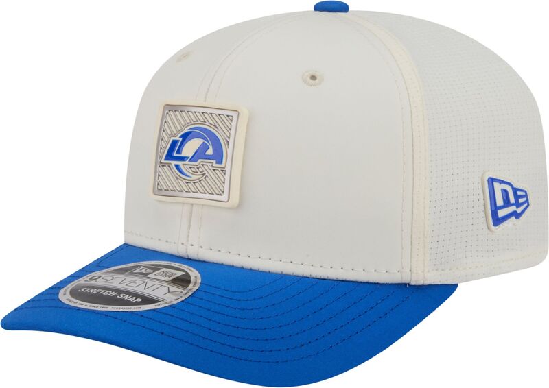 ニュー内鰓 メンズ 添え物 かぶり笠 New Eradult Los Angeles Rams Training Camp 2026 9Seventy Adjustable Stretch-Snap Hat NoColor