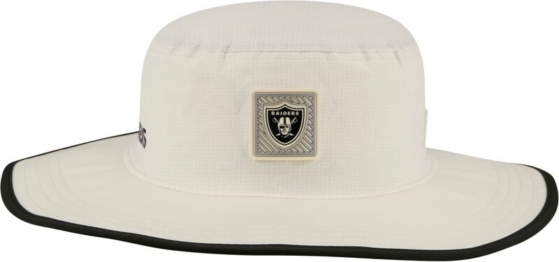 ニュー内鰓 メンズ 付属物 鳥打ち帽 New Eradult Las Vegas Raiders Training Camp 2026 Panama Bucket Hat NoColor