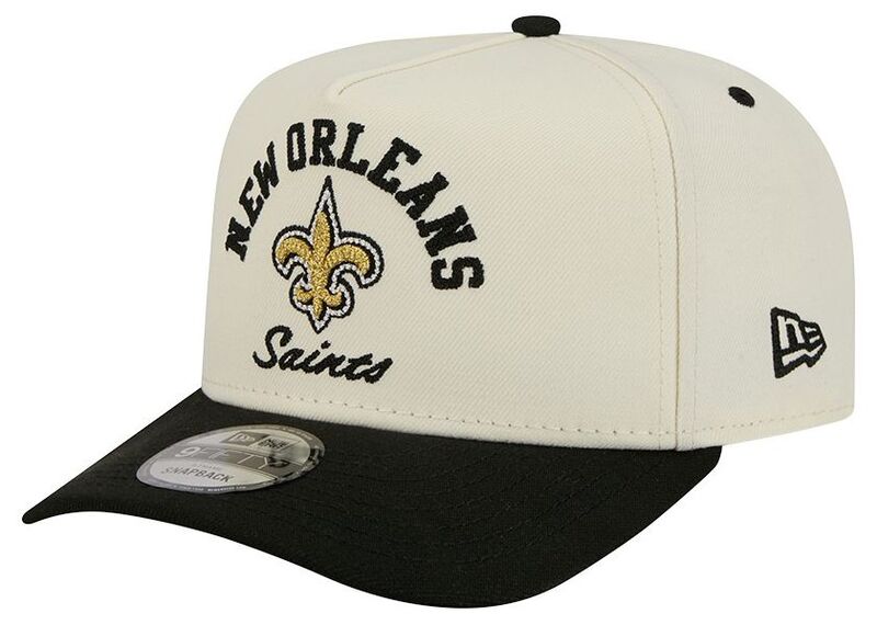 ニュー内鰓 メンズ 添え物 かぶり笠 New Eradult New Orleansaints White Arched 9Fifty Adjustable Hat NoColor 白いこと