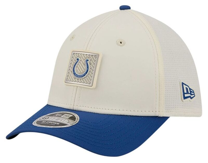 ニュー内鰓 メンズ 添え物 かぶり笠 New Eradult Indianapolis Colts Training Camp 2026 39Thirty Stretch Fit Hat NoColor