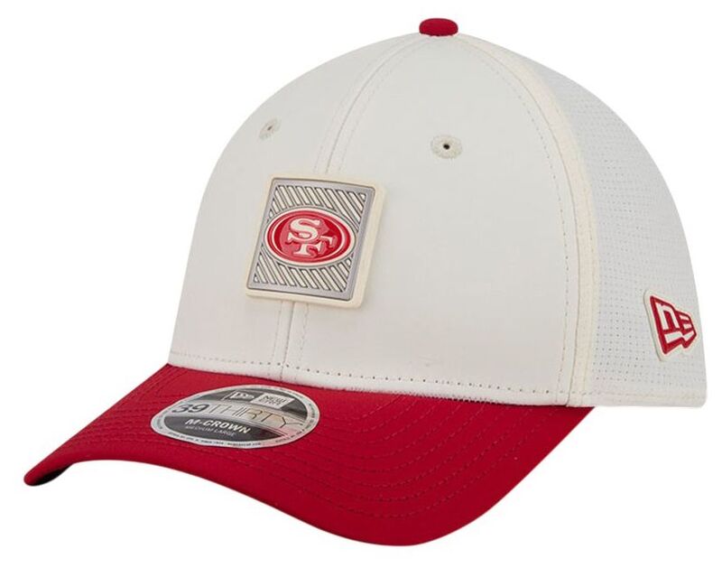 ニュー内鰓 メンズ 添え物 かぶり笠 New Eradult San Francisco 49ers Training Camp 2026 39Thirty Stretch Fit Hat NoColor