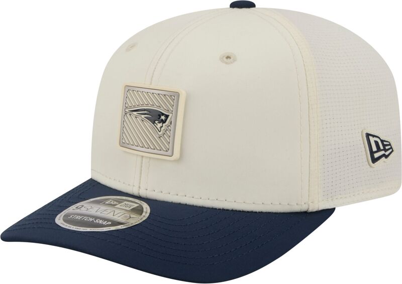 ニュー内鰓 レディース 添え物 かぶり笠 New Eradult New England Patriots Training Camp 2026 9Seventy Adjustable Stretch-Snap Hat NoColor