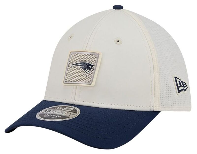 ニュー内鰓 レディース 添え物 かぶり笠 New Eradult New England Patriots Training Camp 2026 39Thirty Stretch Fit Hat NoColor