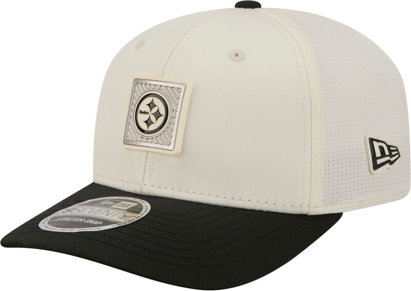 ニュー内鰓 メンズ 添え物 かぶり笠 ティーシャツ New Eradult Pittsburgh Steelers Training Camp 2026 9Seventy Adjustable Stretch-Snap Hat NoColor
