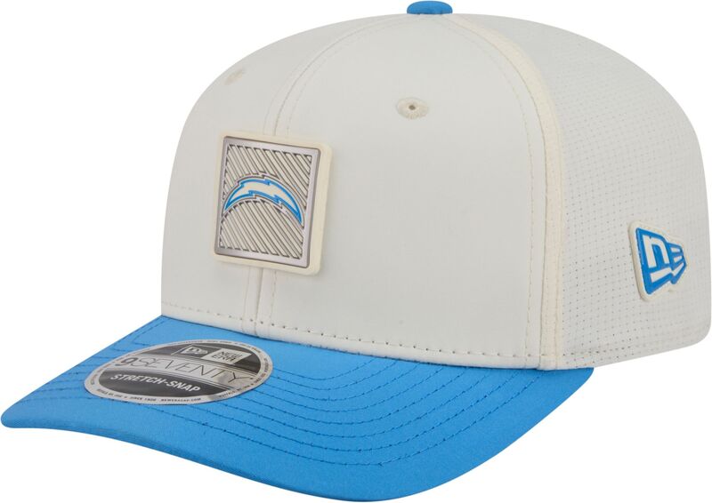 ニュー内鰓 レディース 佩び物 かぶり笠 New Eradult Los Angeles Chargers Training Camp 2026 9Seventy Adjustable Stretch-Snap Hat NoColor