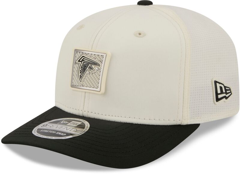 ニュー内鰓 レディース 佩び物 かぶり笠 New Eradult Atlanta Falcons Training Camp 2026 9Seventy Adjustable Stretch-Snap Hat NoColor