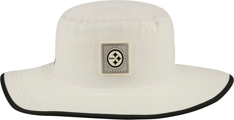 ニュー内鰓 メンズ 付属物 鳥打ち帽 ティーシャツ New Eradult Pittsburgh Steelers Training Camp 2026 Panama Bucket Hat NoColor