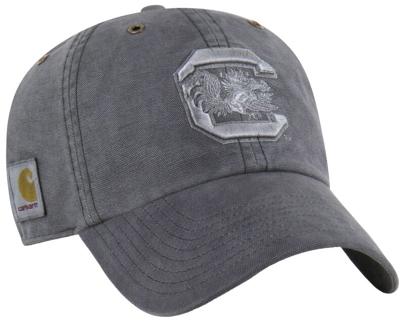鉄道車両ハート形 レディース 添え物 かぶり笠 Carhartt x 47 Carhartt x \u002747 Adult South Carolina Gamecocks Charcoal Dyed Clean Up Adjustable Hat NoColor 暗灰色