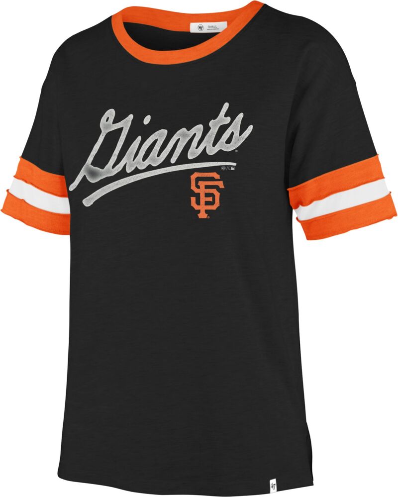フォーティーセブン レディース トップス ティーシャツ \u002747 Women\u0027san Francisco Giants Black Dani T-Shirt NoColor 黒いこと