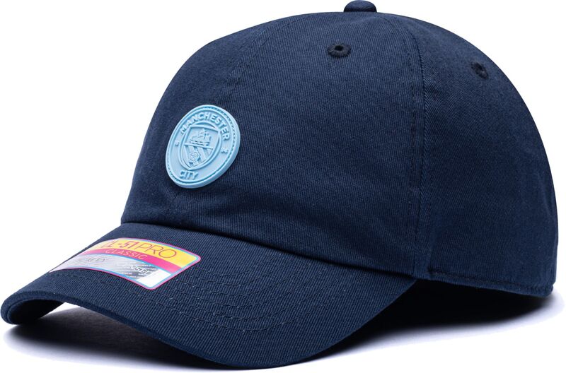 気違いインキ メンズ 付属物 鳥打ち帽 Fan Ink Manchester City Casuals Classic Adjustable Dad Hat NoColor
