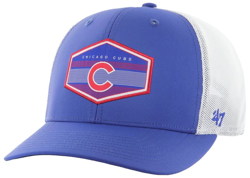 フォーティーセブン メンズ 付属物 鳥打ち帽 \u002747 Adult Chicago Cubs Royal Burgess Adjustable Trucker Hat NoColor