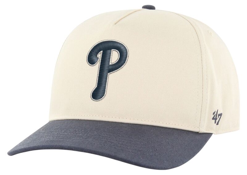 フォーティーセブン レディース 佩び物 かぶり笠 \u002747 Adult Philadelphia Phillies Cream Two Tone Hitch Adjustable Hat NoColor 皮膚軟化剤