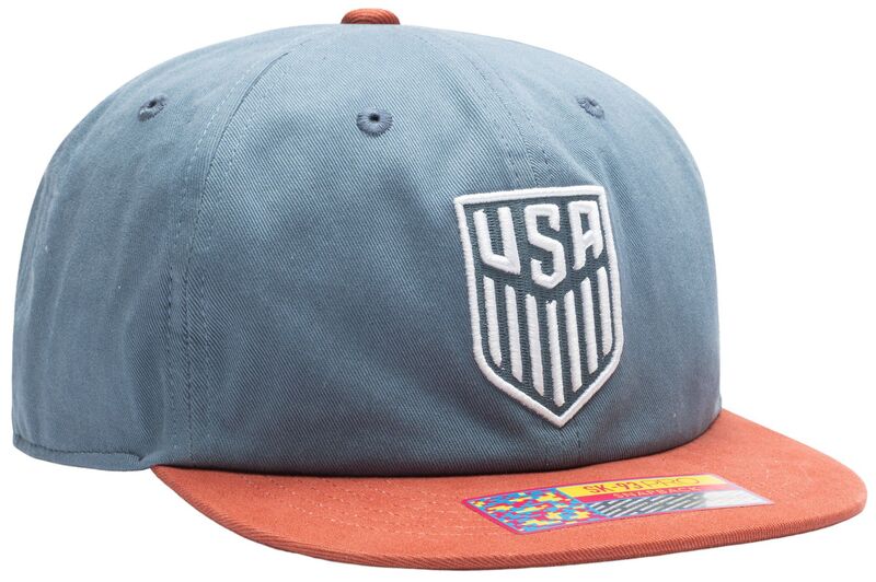 愛読者インキ レディース 添え物 かぶり笠 Fan Ink Adult USMNT Swingman Blue Adjustable Hat NoColor 青碧