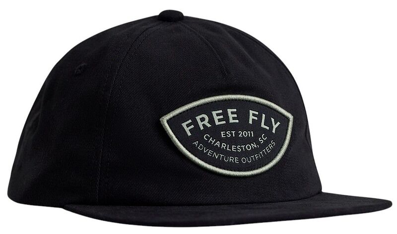 無償性 飛球 レディース 付属物 鳥打ち帽 ヴィンテージ Free Fly Adult Vintage Outfitters Flat Brim Hat Black 黒いこと