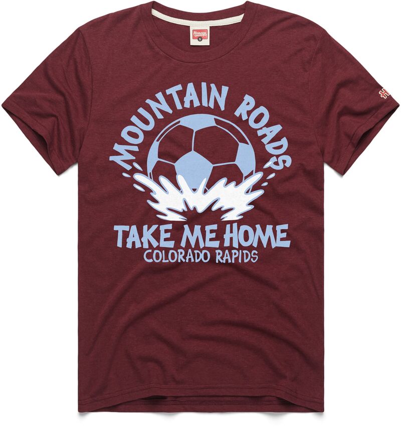 オマージュ レディース トップス Tシャツ グラフィック HOMAGE Adult Colorado Rapids Wine Team Graphic T-Shirt NoColor ワイン｜ReVida 店