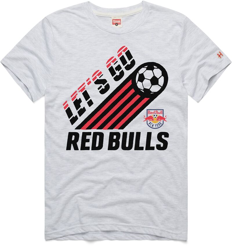 オマージュ メンズ トップス プルオーバー グラフィック HOMAGE Adult New York Red Bulls Ash Team Graphic T-Shirt NoColor 死灰