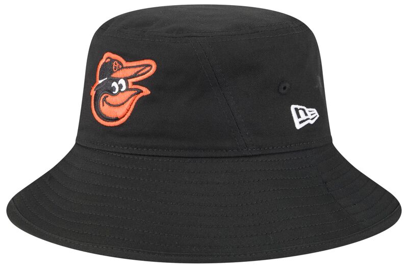 ニュー内鰓 レディース 佩び物 かぶり笠 New Eradult Baltimore Orioles Black Bucket Hat NoColor 黒いこと