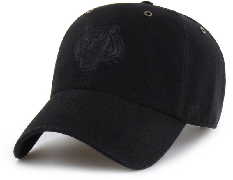 鉄道車両ハート型 メンズ 付属物 鳥打ち帽 Carhartt x 47 Carhartt x \u002747 Adult Cincinnati Bengals Black Dyed Clean Up Adjustable Hat NoColor 黒いこと