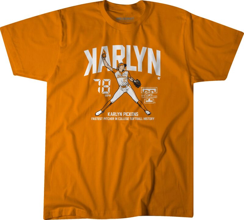 ブレイキング T メンズ トップス プルオーバー BreakingT Men\u0027s Tennessee Volunteers Karlyn Pickens 78 MPH Orange T-Shirt NoColor オレンジ色