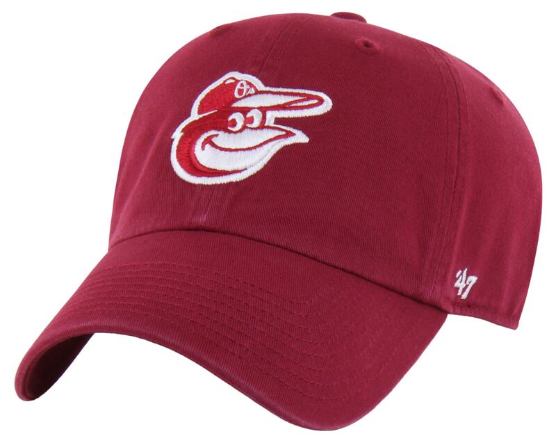 フォーティーセブン レディース 付属物 鳥打ち帽 \u002747 Adult Baltimore Orioles Red Clean Up Adjustable Hat NoColor 赤いこと