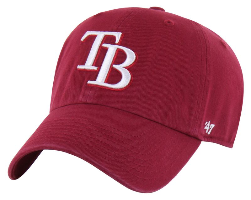 フォーティーセブン レディース 付属物 鳥打ち帽 \u002747 Adultampa Bay Rays Red Clean Up Adjustable Hat NoColor 赤いこと