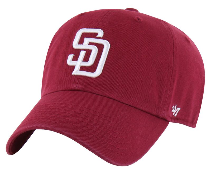 フォーティーセブン レディース 佩び物 かぶり笠 \u002747 Adult San Diego Padres Red Clean Up Adjustable Hat NoColor 赤いこと
