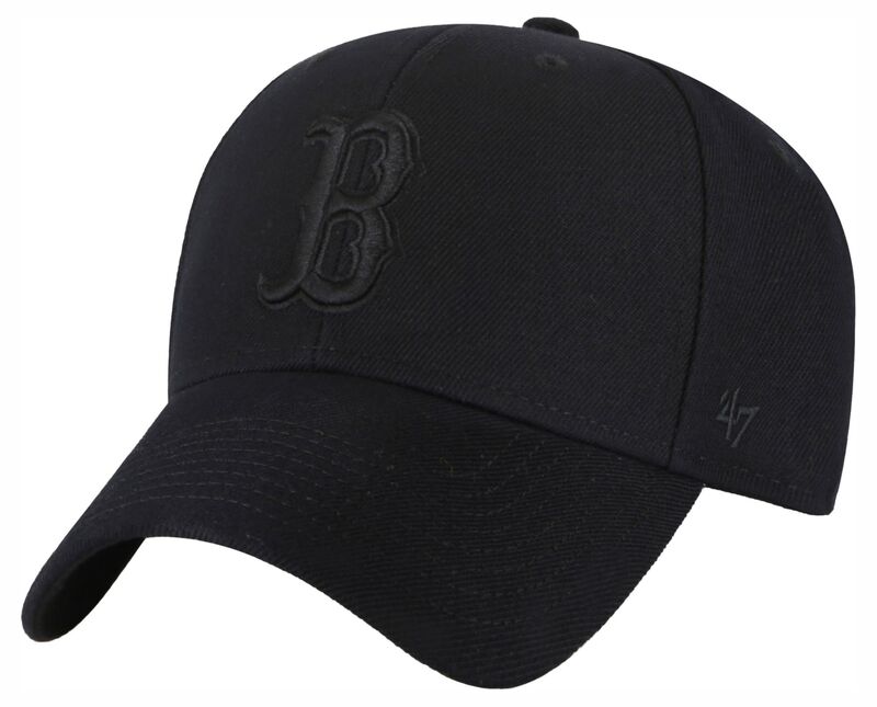フォーティーセブン メンズ 付属物 鳥打ち帽 \u002747 Men\u0027s Boston Red Sox Black Sure Shot Snap MVP Adjustable Hat NoColor 黒いこと