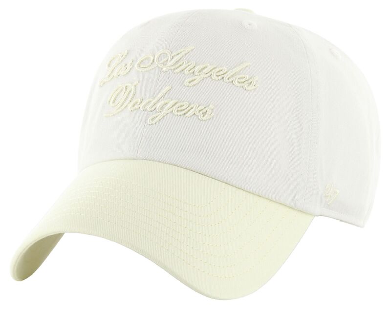 フォーティーセブン レディース アクセサリー 帽子 '47 Women's Los Angeles Dodgers Cream Two Tone Gelato Clean Up Adjustable Hat NoColor クリーム｜ReVida 店 11,684円