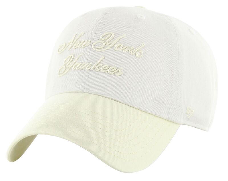 フォーティーセブン レディース 付属物 鳥打ち帽 \u002747 Women\u0027s New York Yankees Cream Two Tone Gelato Clean Up Adjustable Hat NoColor 皮膚軟化剤