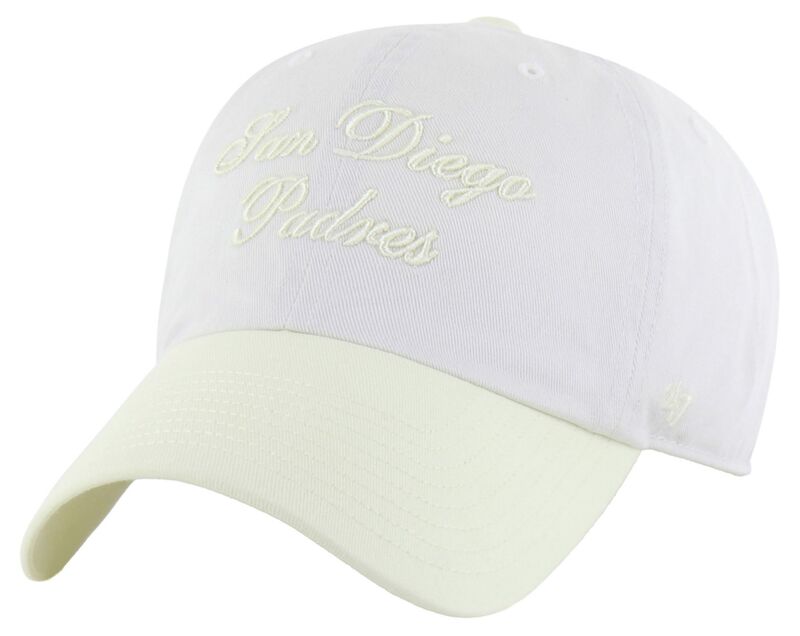 フォーティーセブン レディース 付属物 鳥打ち帽 \u002747 Women\u0027san Diego Padres Cream Two Tone Gelato Clean Up Adjustable Hat NoColor 皮膚軟化剤