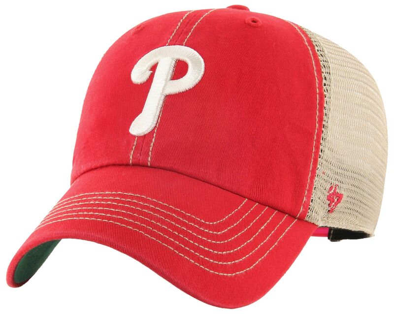 フォーティーセブン メンズ 付属物 鳥打ち帽 \u002747 Adult Philadelphia Phillies Red Trawler Clean Up Adjustable Hat NoColor 赤いこと