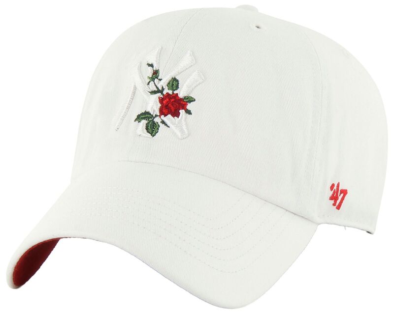 フォーティーセブン レディース 佩び物 かぶり笠 \u002747 Adult New York Yankees White Thorn Clean Up Adjustable Hat NoColor 白いこと