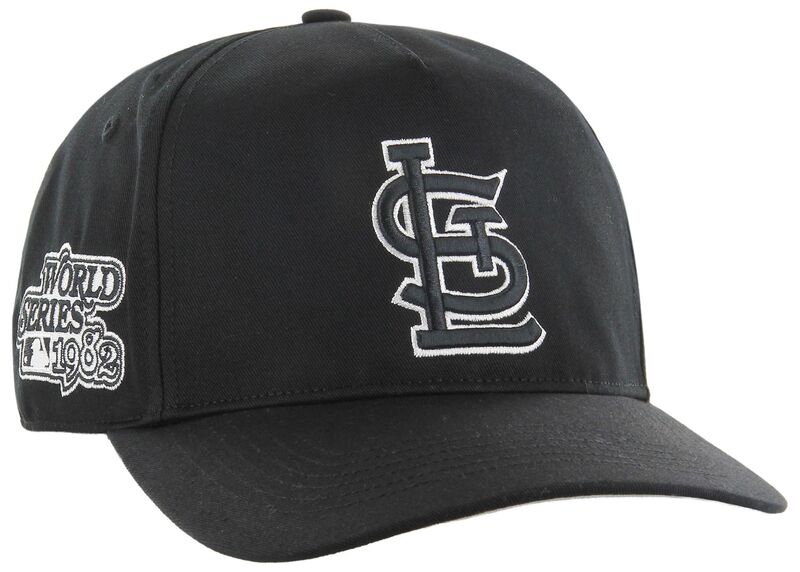 フォーティーセブン メンズ 付属物 鳥打ち帽 \u002747 Adult St. Louis Cardinals Black\u0026White Sure Shot Hitch Adjustable Hat NoColor 白いこと