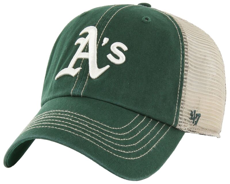 フォーティーセブン メンズ 付属物 鳥打ち帽 \u002747 Adult Athletics Dark Green Trawler Clean Up Adjustable Hat NoColor 緑であること