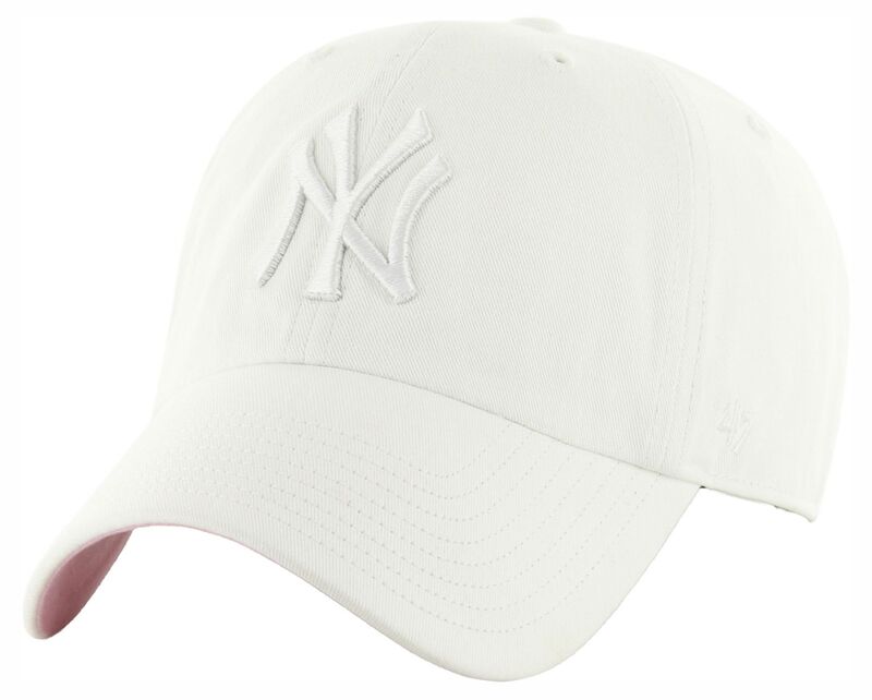 フォーティーセブン メンズ 付属物 鳥打ち帽 \u002747 Adult New York Yankees White Ballpark Clean Up Adjustable Hat NoColor 白いこと