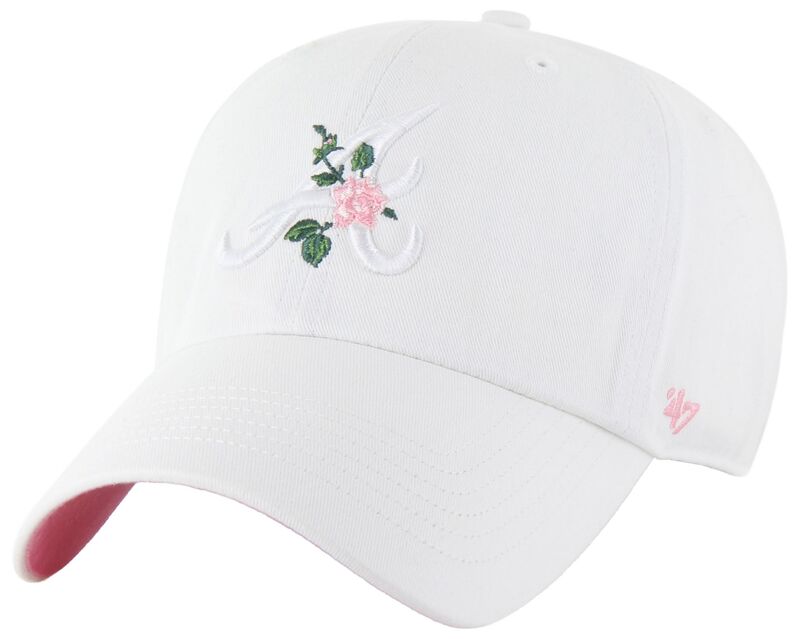 フォーティーセブン メンズ 付属物 鳥打ち帽 \u002747 Adult Atlanta Braves White Thorn Clean Up Adjustable Hat NoColor 白いこと