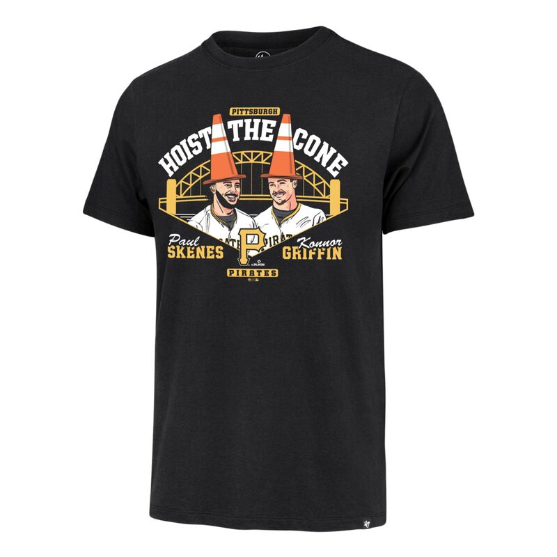 フォーティーセブン レディース トップス ティーシャツ \u002747 Adult Pittsburgh Pirates Black Paul Skenes Hoist-Shirt NoColor 黒いこと