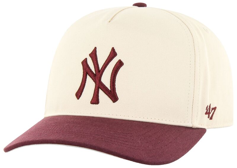 フォーティーセブン レディース 佩び物 かぶり笠 \u002747 Adult New York Yankees Cream Two Tone Hitch Adjustable Hat NoColor 皮膚軟化剤
