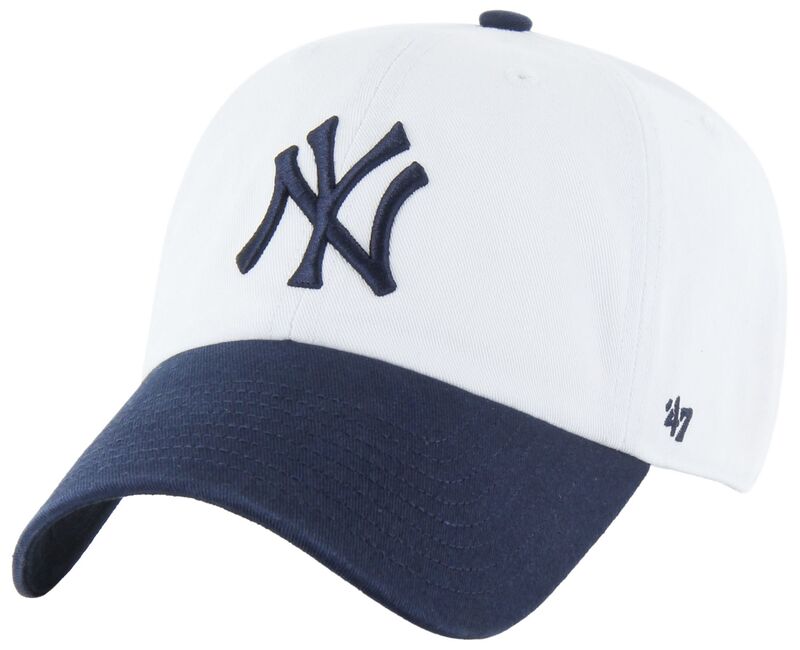 フォーティーセブン レディース 付属物 鳥打ち帽 \u002747 Adult New York Yankees White Two Tone Clean Up Adjustable Hat NoColor 白いこと